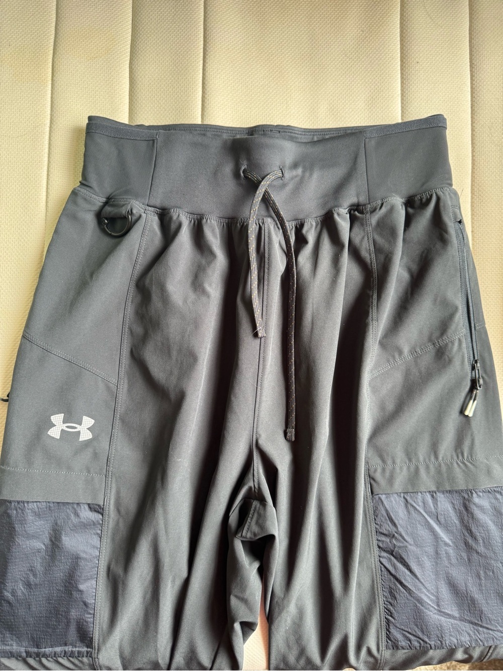 Under Armour Black UA Storm Trail Joggers - Picture 2 of 4